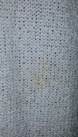 Nuggets Vintage Cream Knitted Pea Coat - Picture 6 of 8